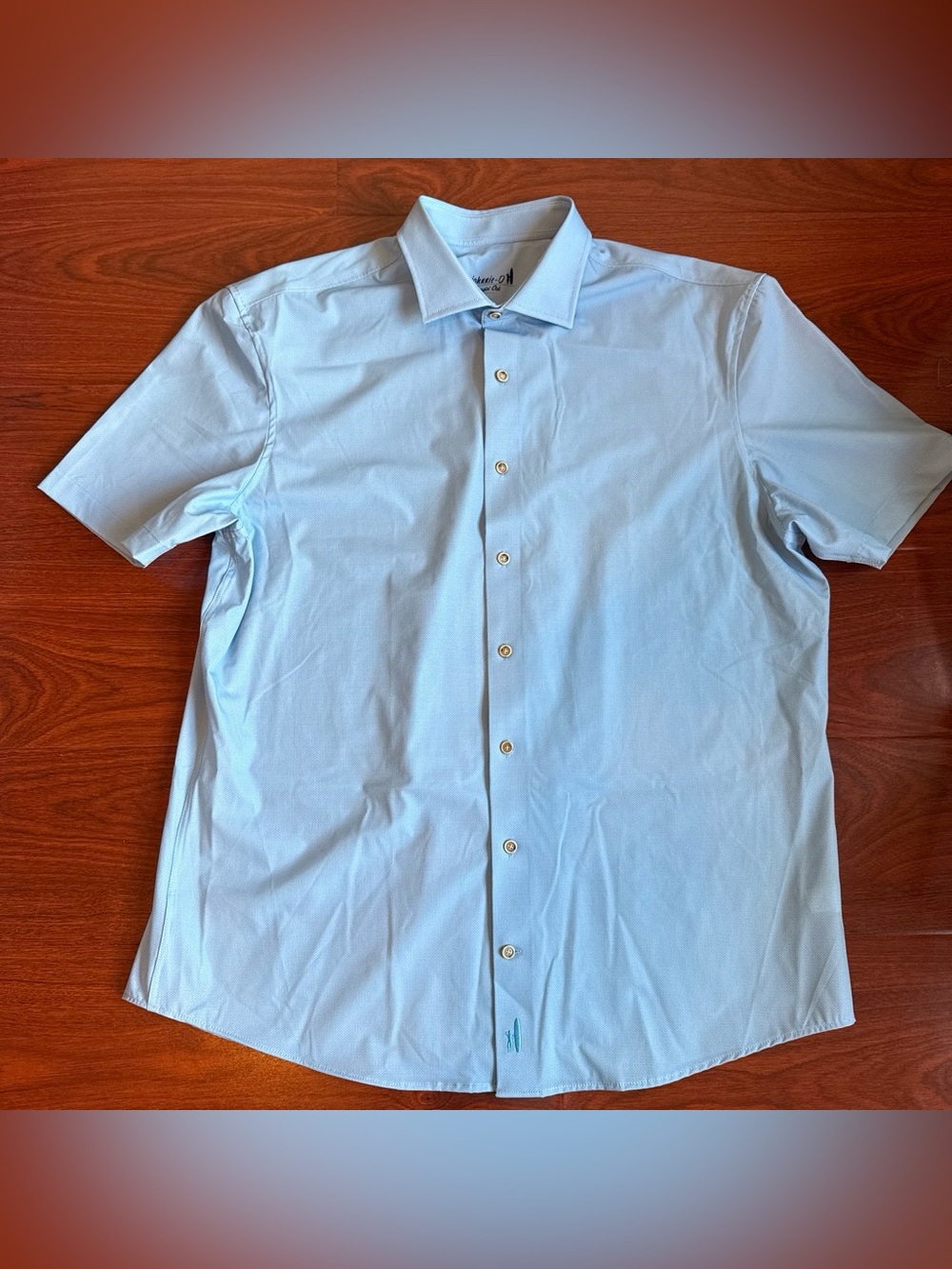 Johnnie-O Spielman Hangin’ Out Shirt Men’s L Tarpon Blue NWOT